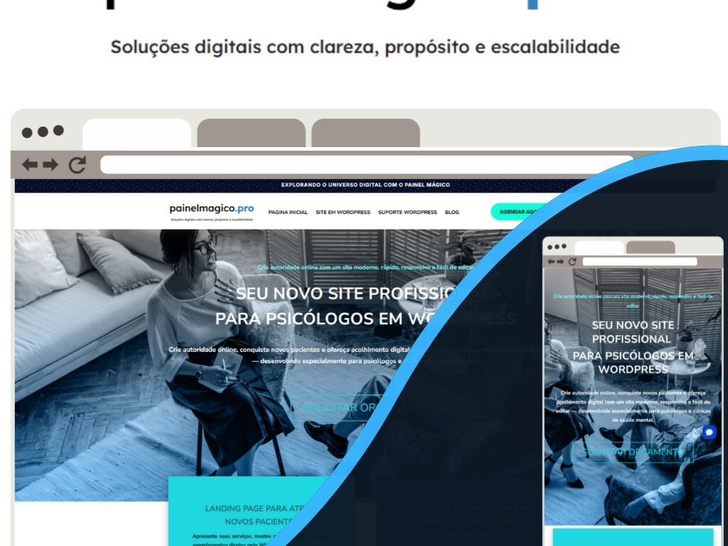 Criação de Site para Psicólogos