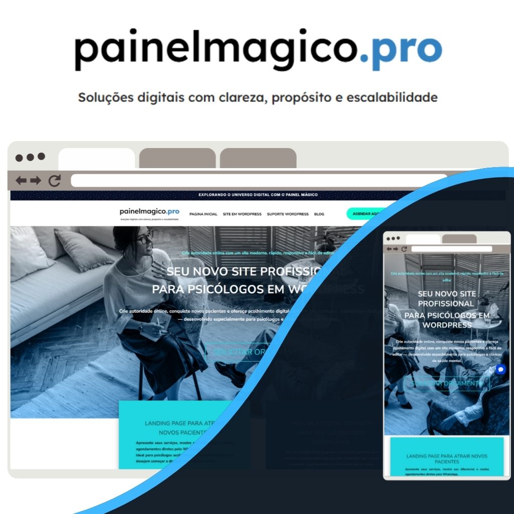 Criação de Site para Psicólogos